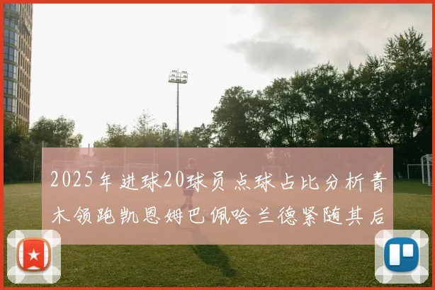 2025年进球20球员点球占比分析青木领跑凯恩姆巴佩哈兰德紧随其后